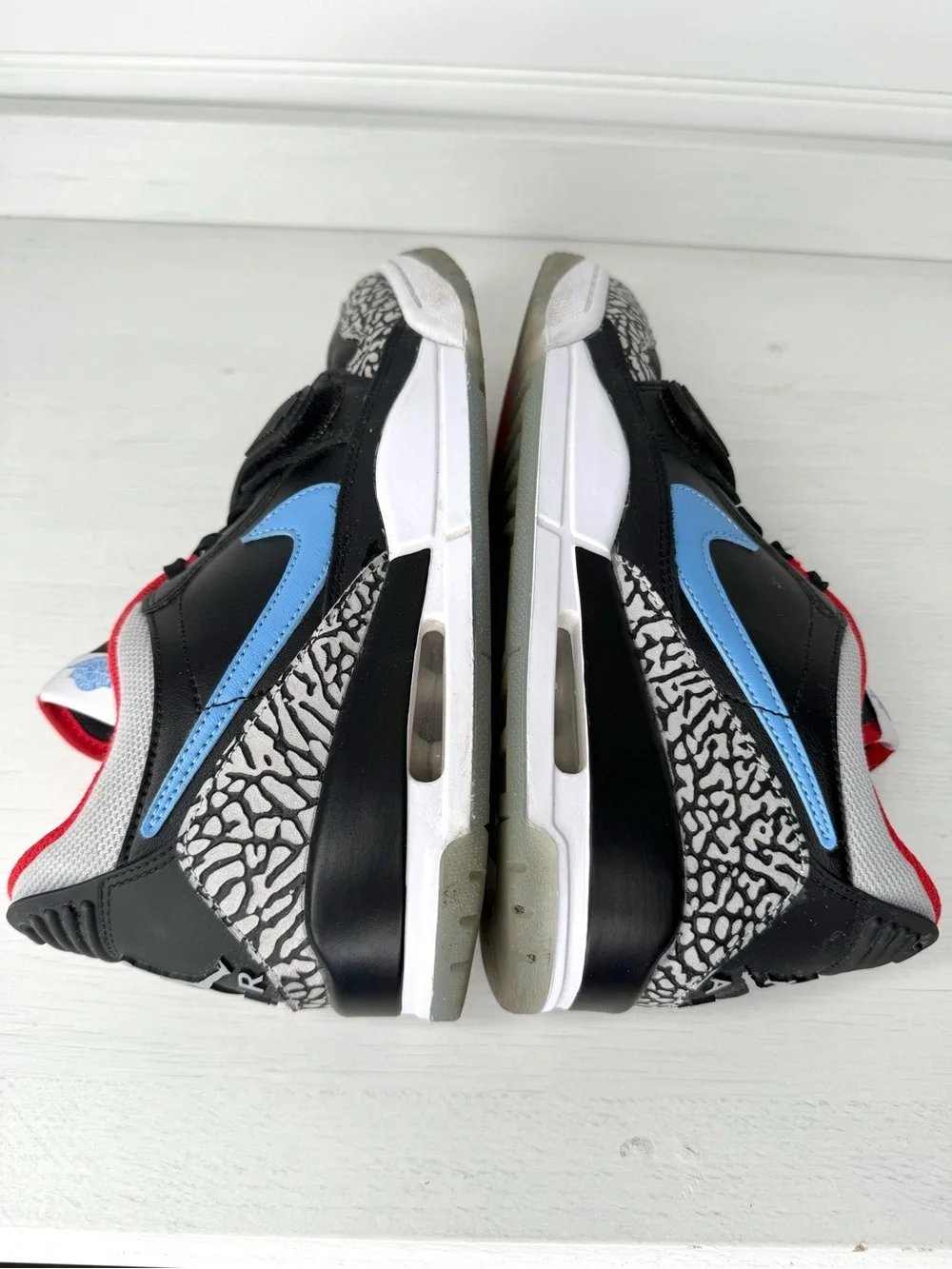 Nike Air Jordan Legacy 312 Low Chicago Flag Sneakers - Men's Size 9